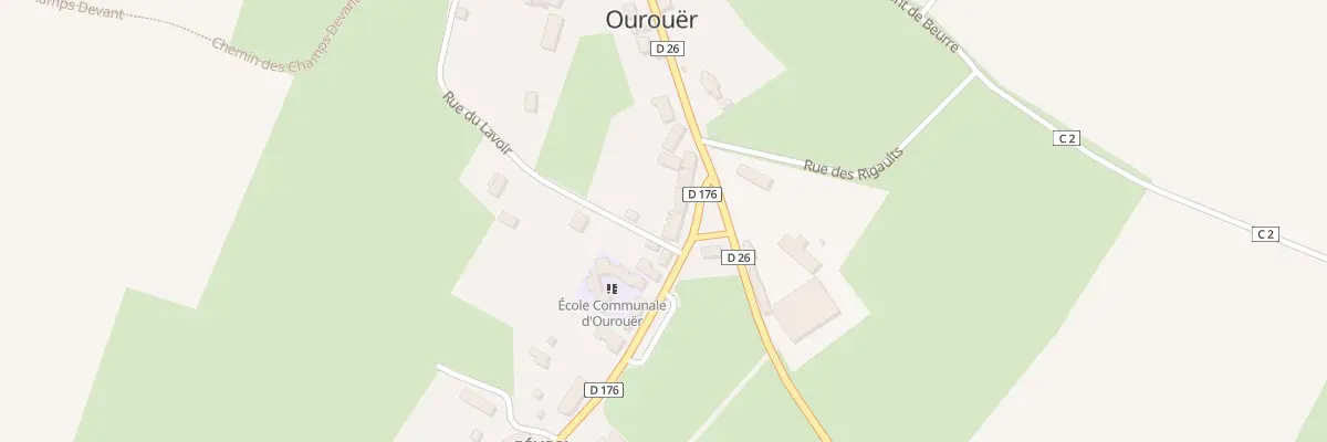 Plan du 48 Rte de Montigny à Vaux d’Amognes
