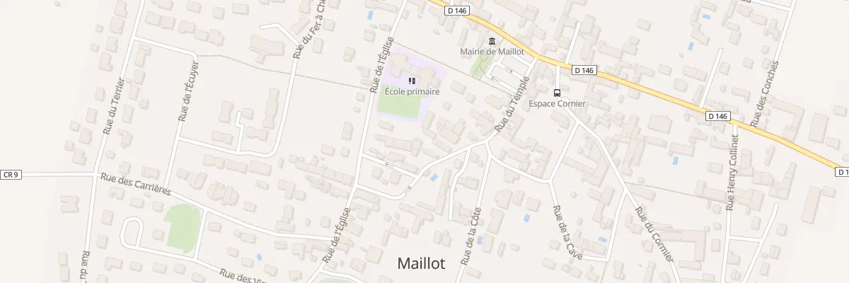 Plan du 18 Rue du Temple à Maillot