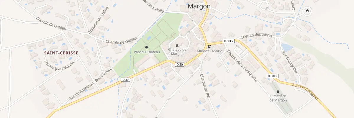 Plan du 20 Rue du Chateau à Margon
