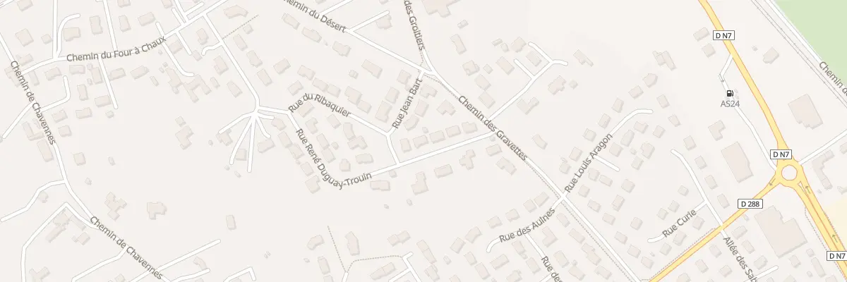 Plan du 7 Rue du Ribaquier à Avermes