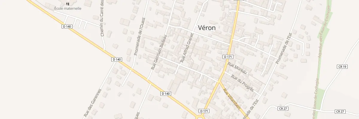 Plan du 24 Rue Alfred Grenet à Véron