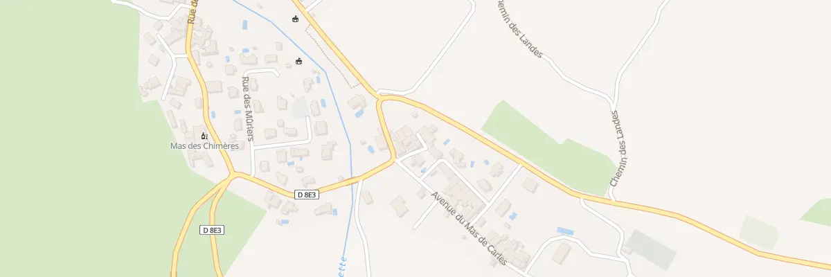 Plan du 7 Rue du Jeu de Mail à Octon