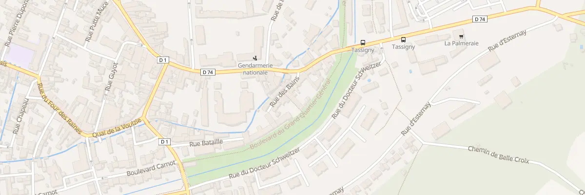 Plan du 5 Rle des Bains à Provins