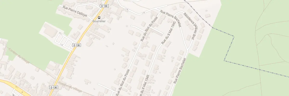 Plan du 9 Rue du Riot du Poste à Abscon