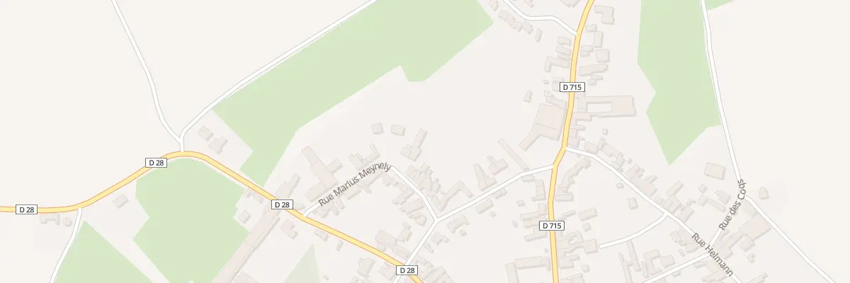 Plan du 14 Rue Meynely à Beaurevoir