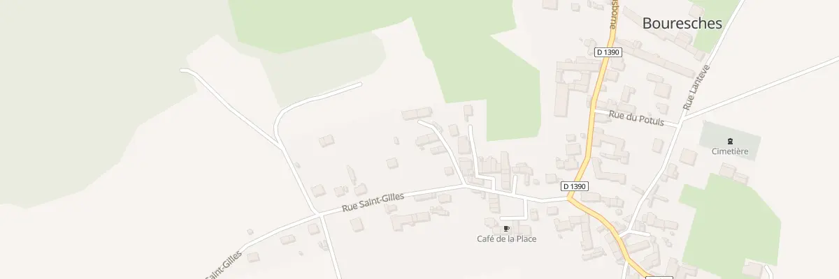 Plan du 8 Rue de l’Amour Dieu à Bouresches