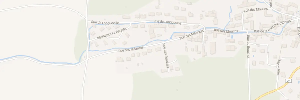 Plan du 195 Rue des Méances à Chalautre-la-Petite