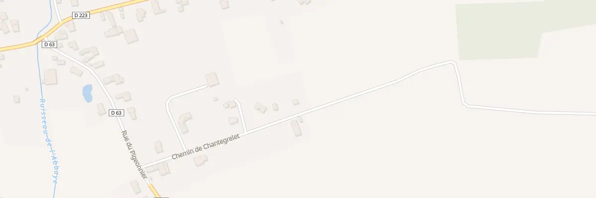 Plan du 9005 Che de Chantegrelet à Bas-et-Lezat