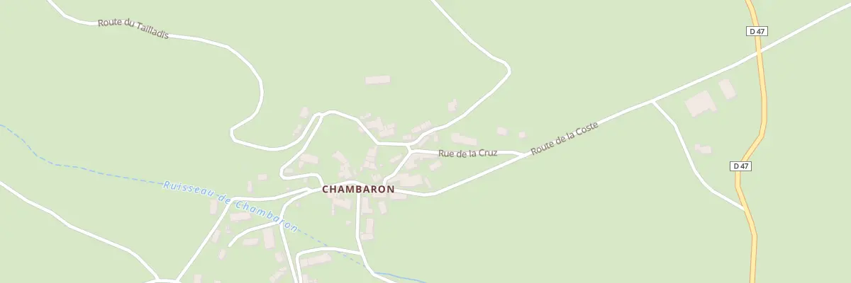 Plan du 5127 Chambaron à Saint-Léger-du-Malzieu