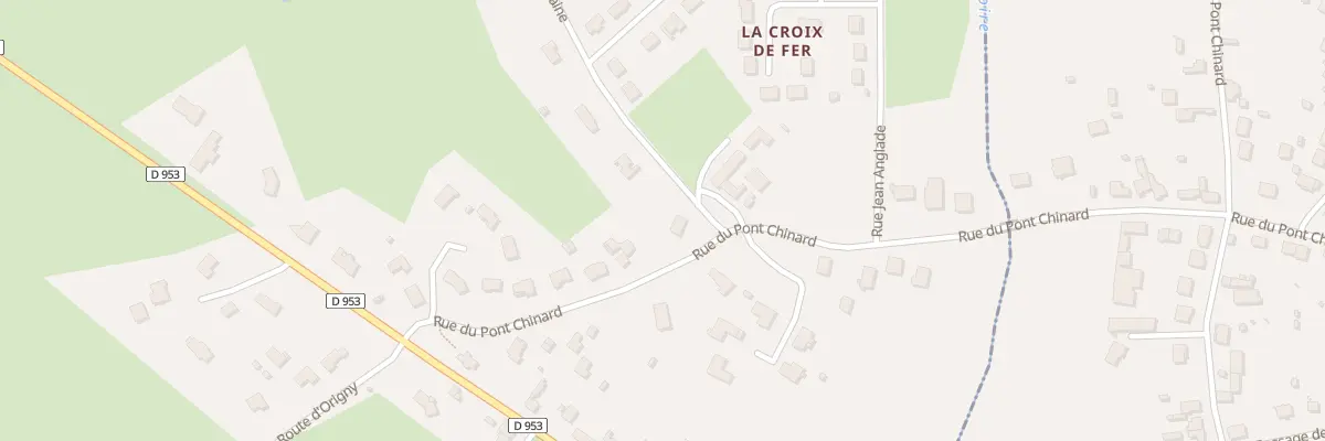 Plan du 2 La Plaine à Neuvy