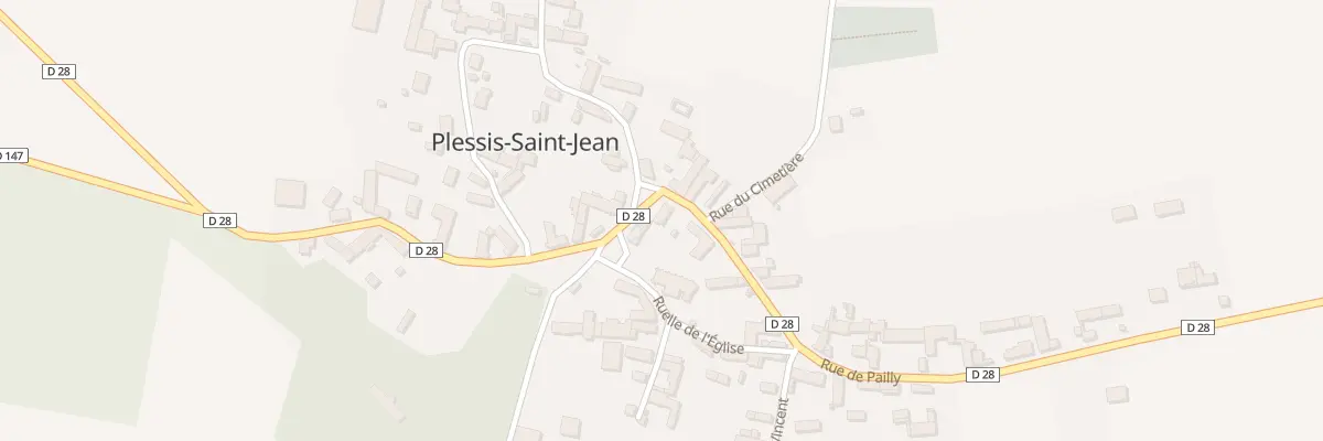 Plan du 2 Rue de Pailly à Plessis-Saint-Jean