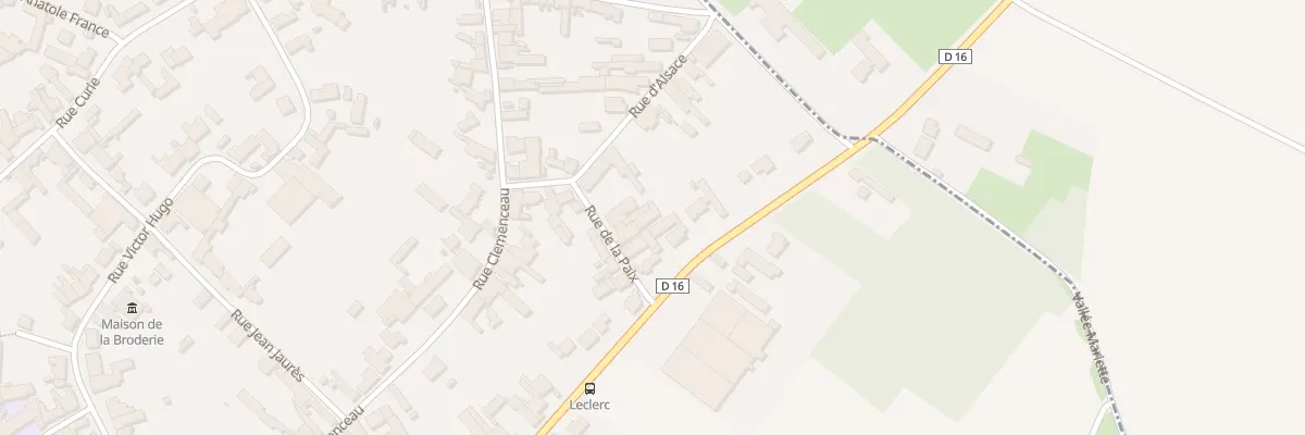 Plan du 61T Rue du Général Leclerc à Villers-Outréaux