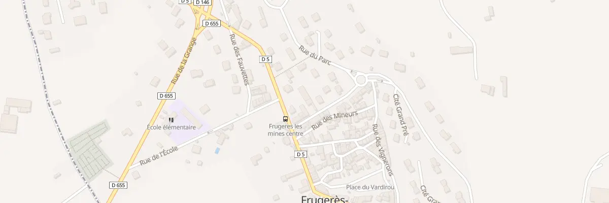 Plan du 1 Rue de l’Eglise à Frugerès-les-Mines