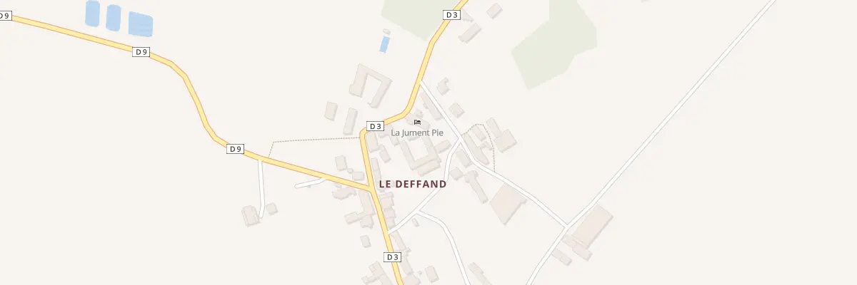 Plan du 9 Rue des Marronniers-Le Deffand à Saints-en-Puisaye