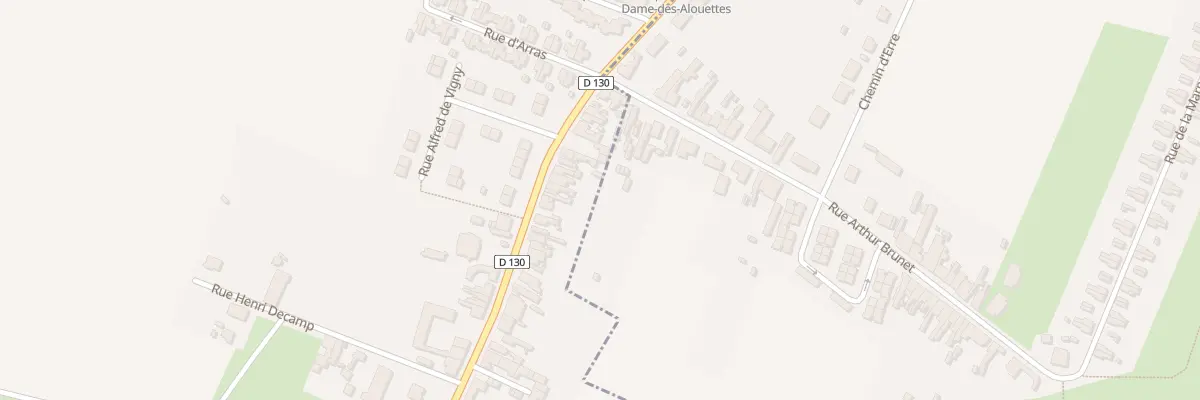 Plan du 73 Rue Arthur Brunet à Escaudain