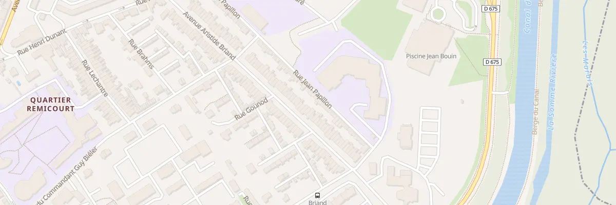 Plan du 81 Av Aristide Briand à Saint-Quentin