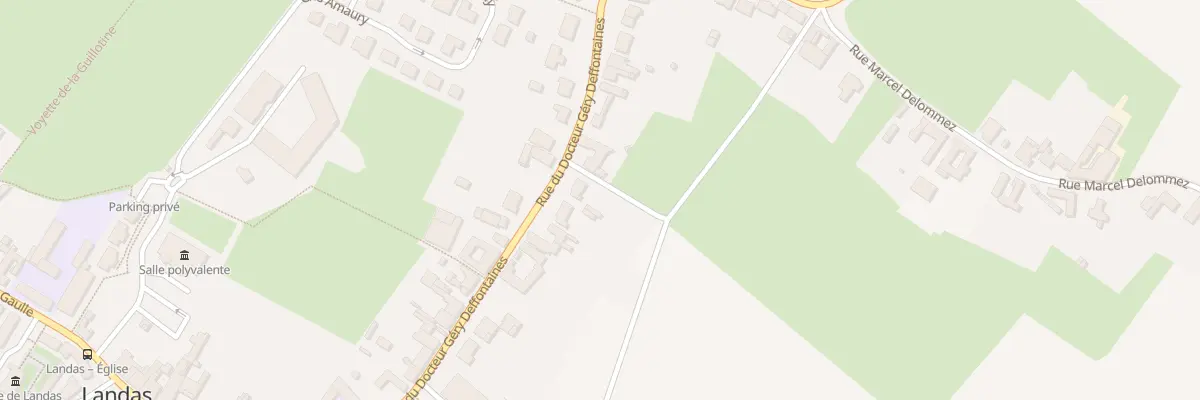 Plan du 334 Rue du Dr Gery Deffontaines à Landas