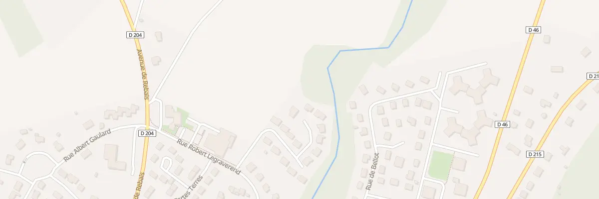 Plan du 21 Rue de la Prairie à La Ferté-Gaucher