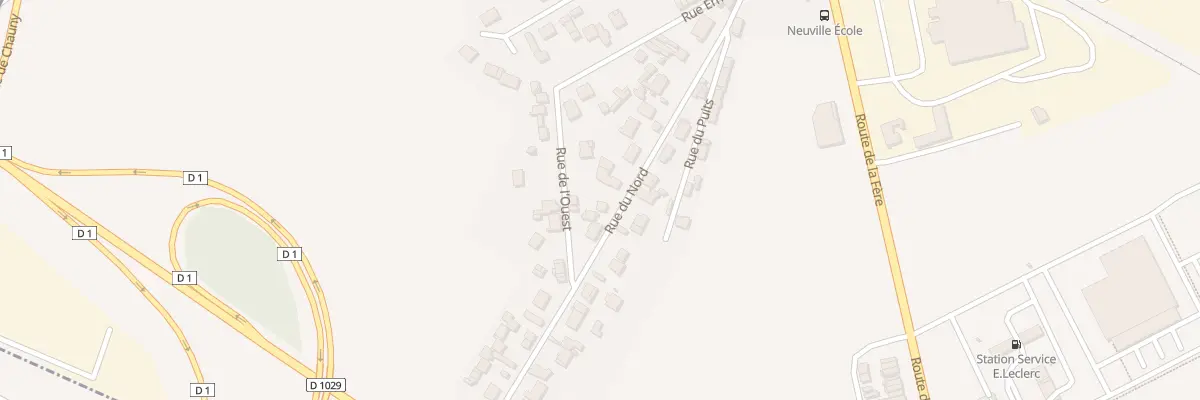 Plan du 22 Rue du Nord à Neuville-Saint-Amand