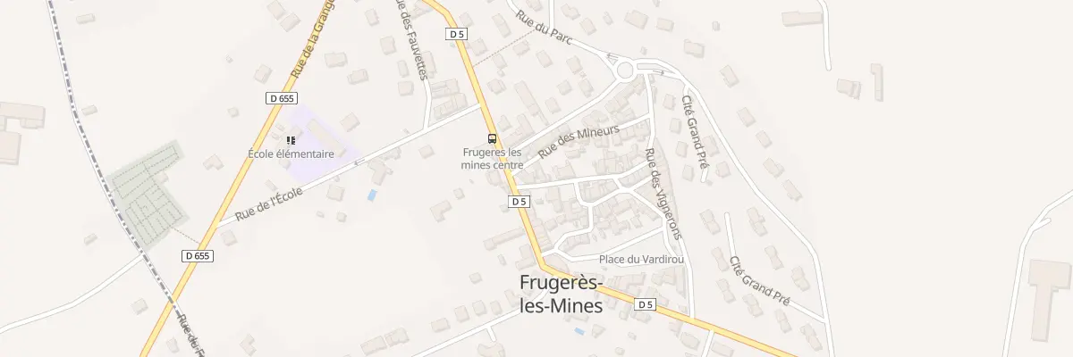 Plan du 1 Rue du Vieux Bourg à Frugerès-les-Mines