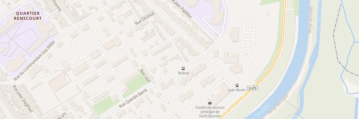 Plan du 153 Rue Quentin Barré à Saint-Quentin