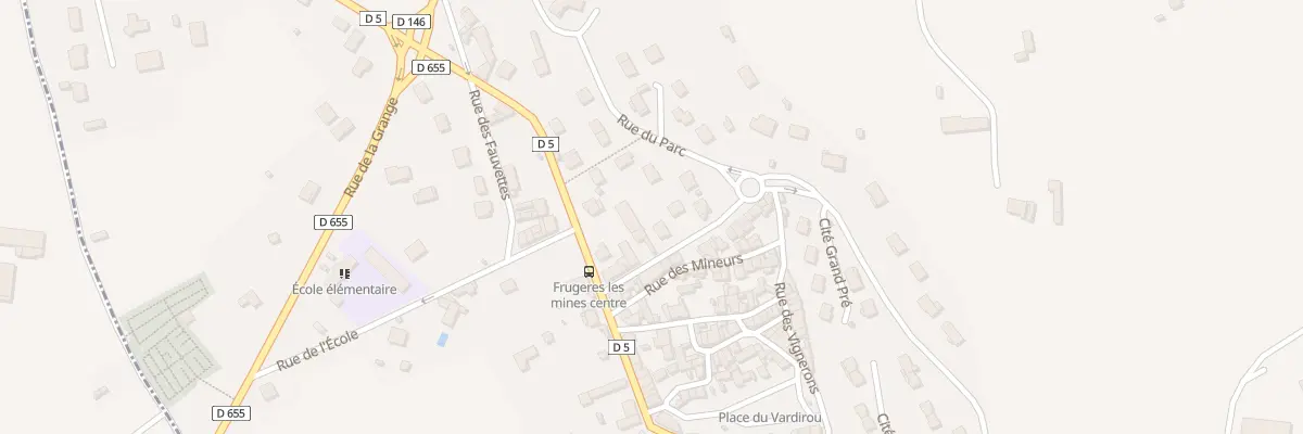 Plan du 3 Rue de l’Eglise à Frugerès-les-Mines