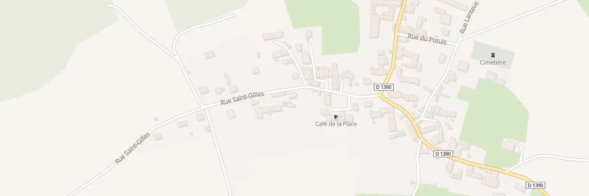 Plan du 2T Rue Saint-gilles à Bouresches