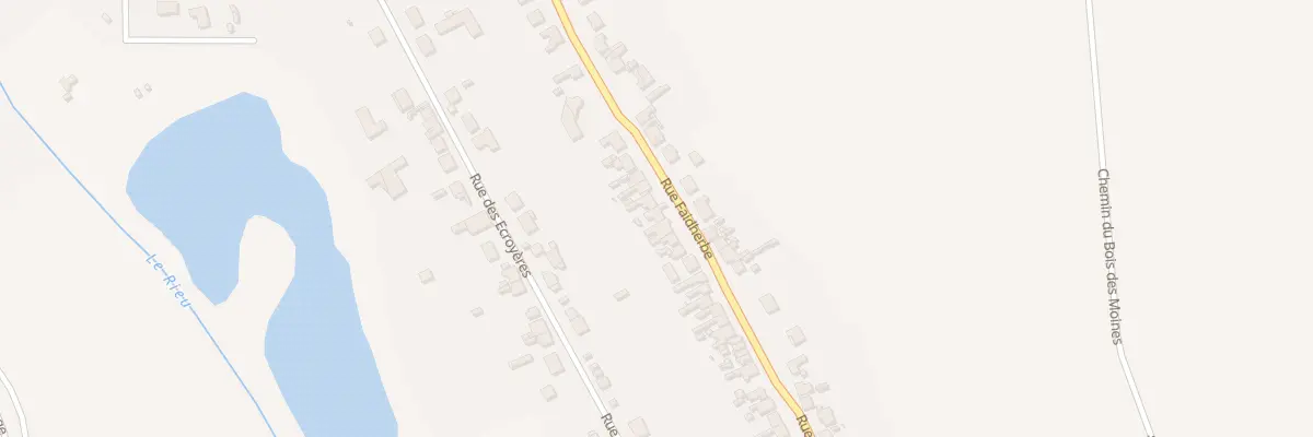Plan du 151 Rue Faidherbe à Tergnier