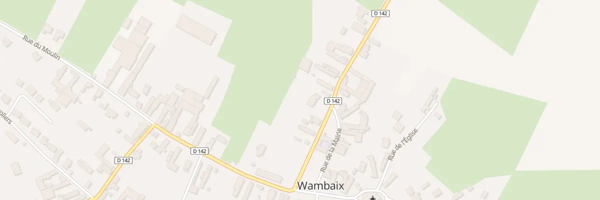 Plan du 9 Rue du Roquet à Wambaix