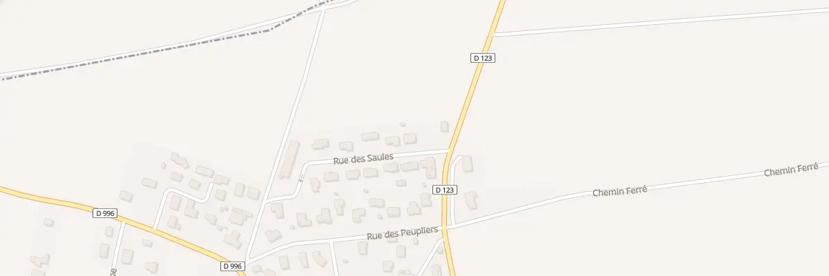 Plan du 3 Rue des Saules à Varennes-sur-Usson
