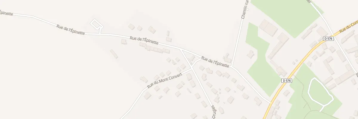 Plan du 25 Rue de Grugies à Urvillers