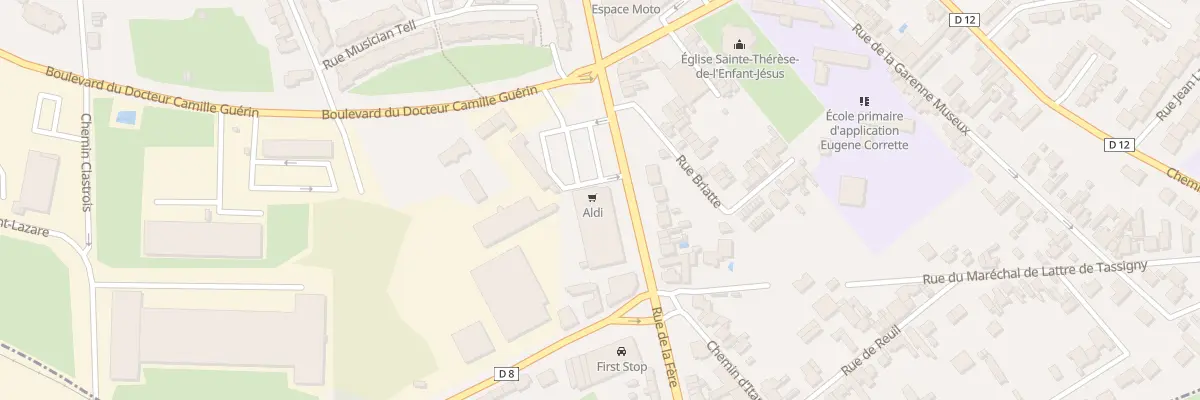 Plan du 62 Rue de la Fère à Saint-Quentin