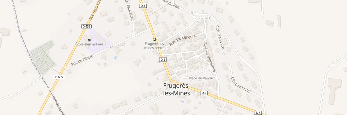 Plan du 2 Rue du Vieux Bourg à Frugerès-les-Mines