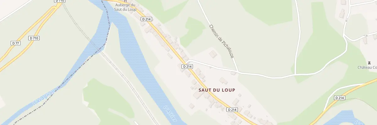 Plan du 19 Qua le Saut du Loup à Auzat-la-Combelle