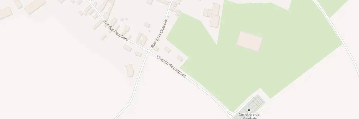 Plan du 5 Che de Longsart à Wambaix
