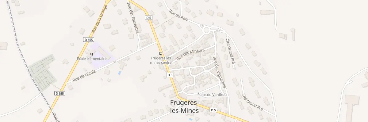 Plan du 3 Rue du Vieux Bourg à Frugerès-les-Mines