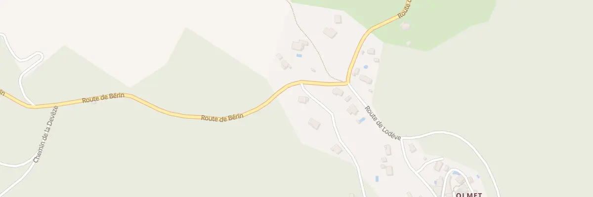 Plan du 5 Che de Razeyre à Olmet-et-Villecun