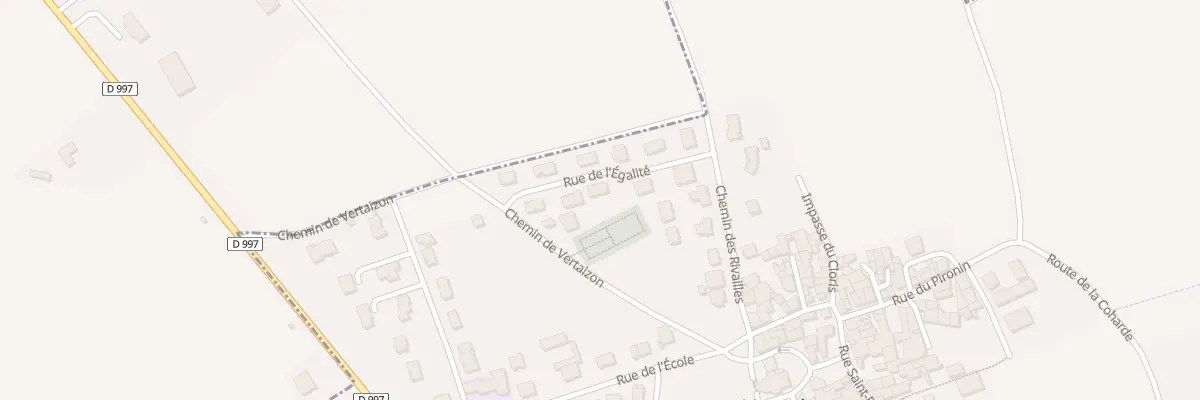 Plan du 3 Rue de l’Egalite à Vassel