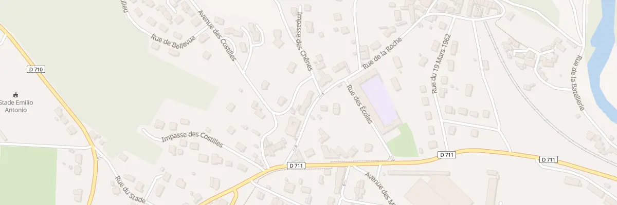 Plan du 9 Rue de la Roche (La Combelle) à Auzat-la-Combelle