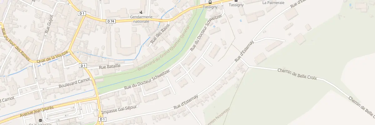 Plan du 34C Rue du Docteur Schweitzer à Provins
