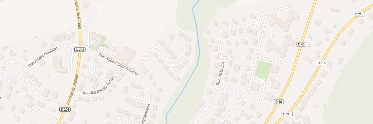 Plan du 13 Rue de la Prairie à La Ferté-Gaucher