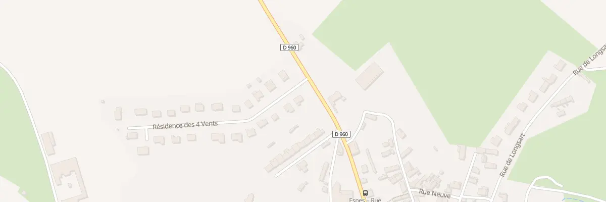 Plan du 1 Res des Quatre Vents à Esnes