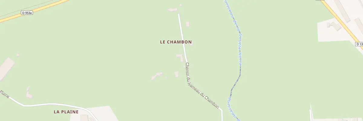 Plan du 12 Le Chambon à Neuvy