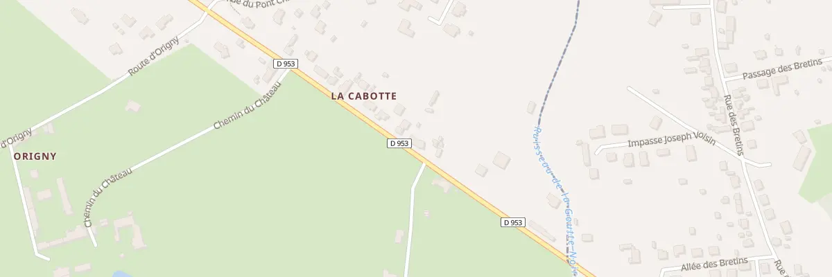 Plan du 12 Rte de Saint Menoux à Neuvy