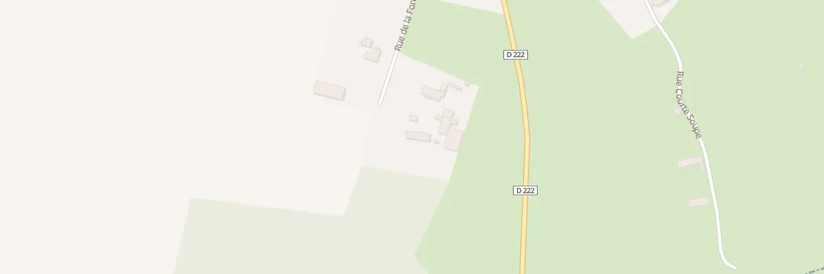 Plan du 12 Rue de la Forêt à Hondevilliers