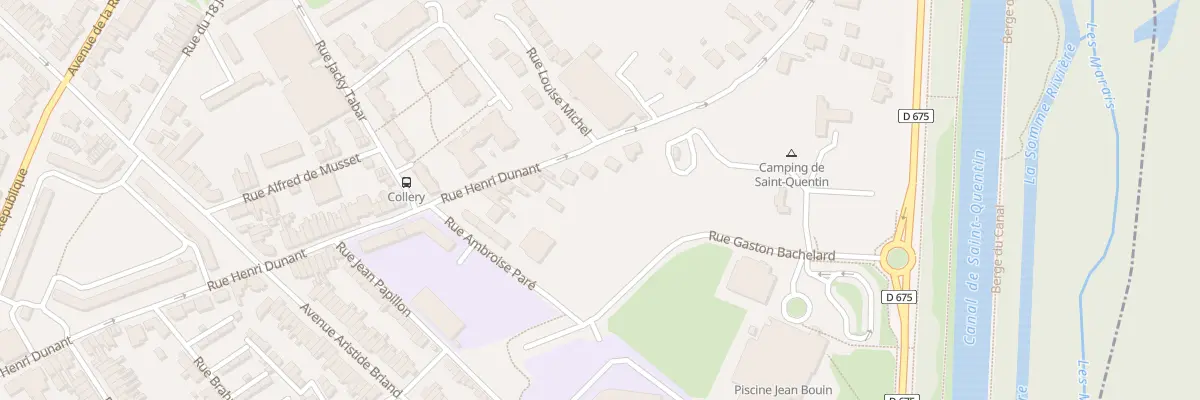Plan du 98 Rue Henri Dunant à Saint-Quentin