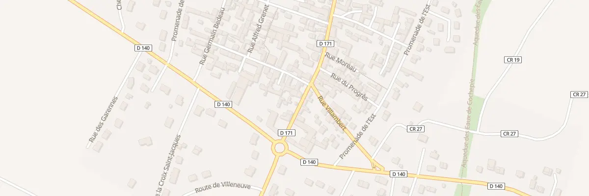 Plan du 58 Gr Grande Rue à Véron