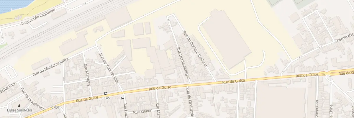 Plan du 19 Rue Dornemberger à Saint-Quentin