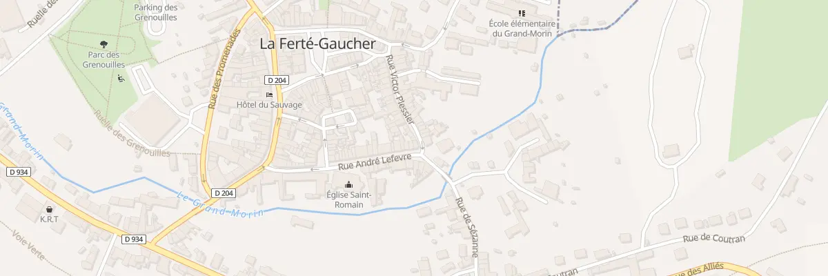 Plan du 32 Rue Victor Plessier à La Ferté-Gaucher