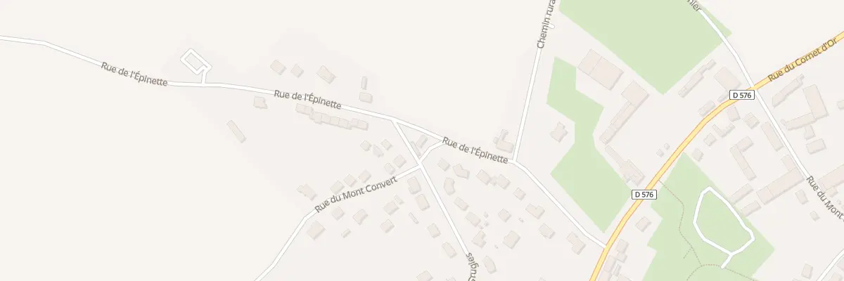 Plan du 145 Le Village à Urvillers